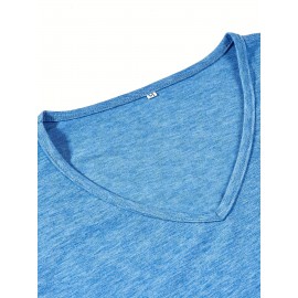 Sunflower Print V Neck Tank Top, Casual Sleeveless Tank Top For Summer, Women's Clothing